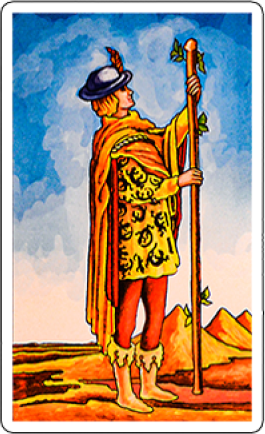 page of wands image