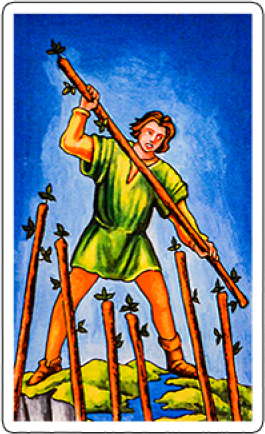 seven of wands image