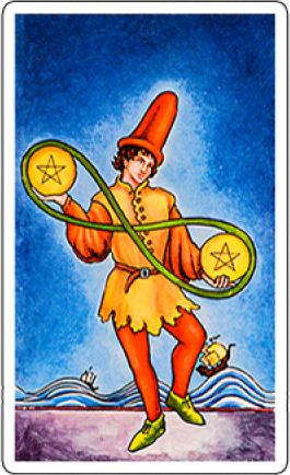 tow of pentacles image