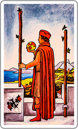 two of wands image